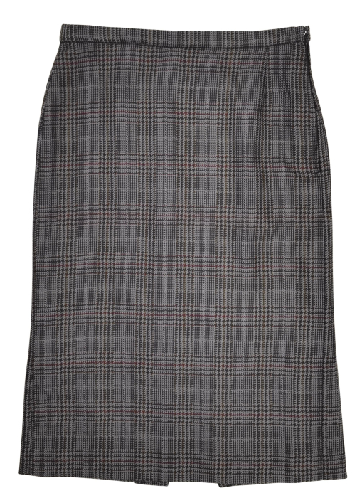 Fusta lana Burberry's anii '80 Femei-M [2]