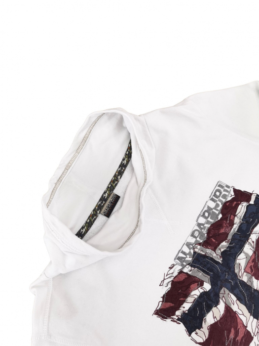 Bluza alba Napapijri Barbati-L [3]