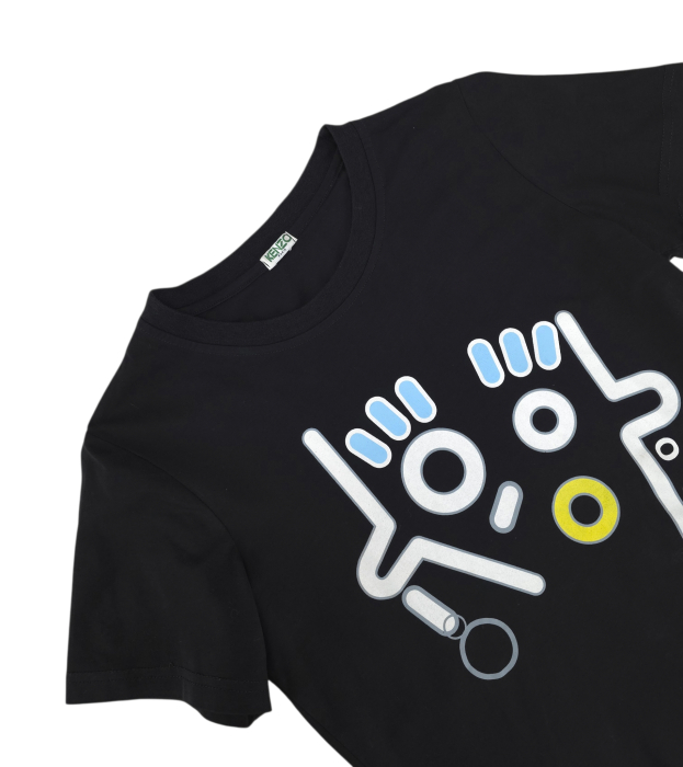 Tricou negru inscriptionat Femei-S [3]