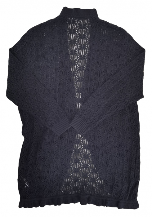 Cardigan negru Retro Femei-L [2]