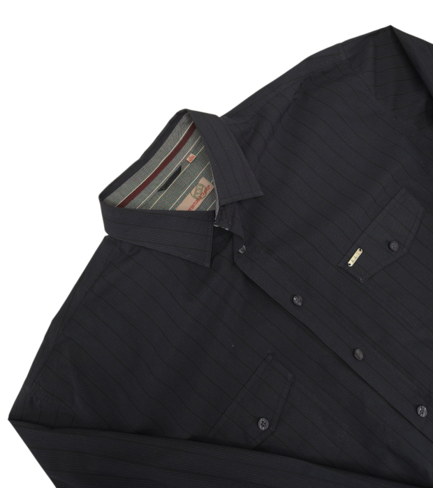 Camasa bleumarin Retro Barbati-XL [3]