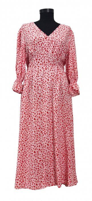 Rochie roz Retro Femei-S [1]