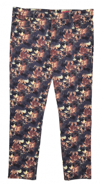 Pantaloni cu imprimeu Retro Femei-XXL [1]
