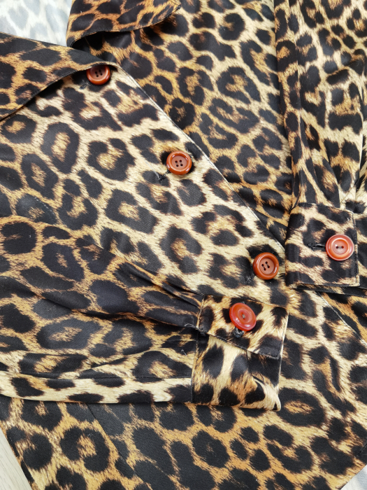 Camasa animal print Retro Femei-S [3]