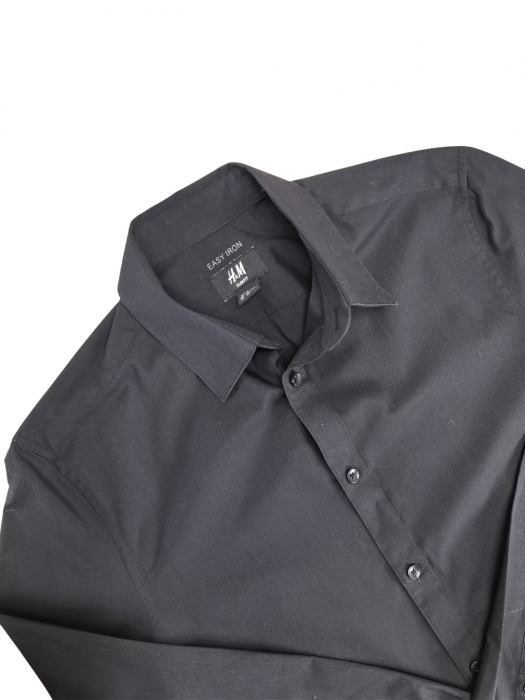 Camasa neagra H&M Barbati-S [3]