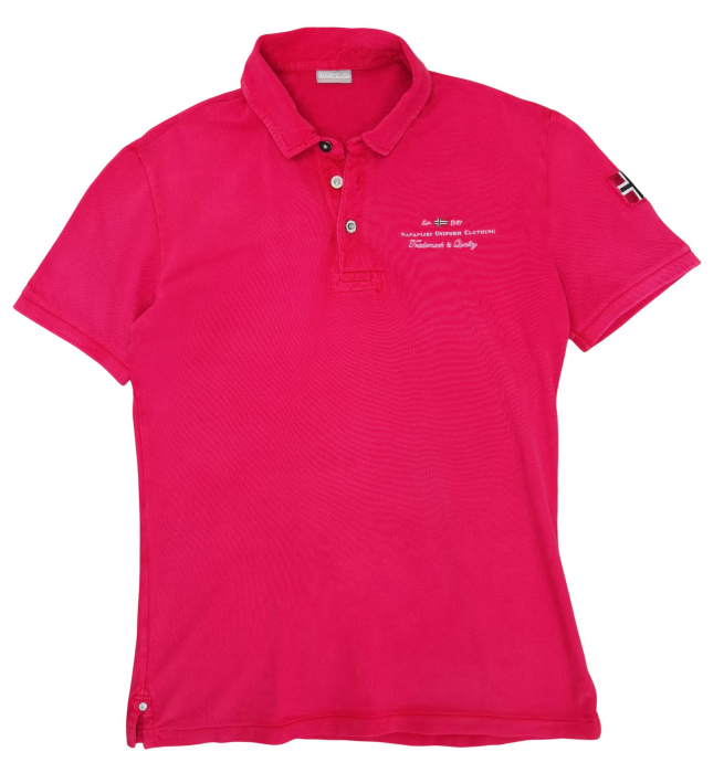 Tricou roz Napapijri Barbati-L [1]