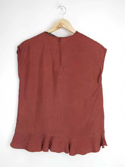 Tricou maro Zara Femei-XS [3]
