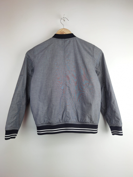 Geaca gri H&M Baieti 9-10 Ani [2]