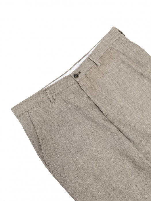 Pantaloni bej Zara Barbati-L [3]
