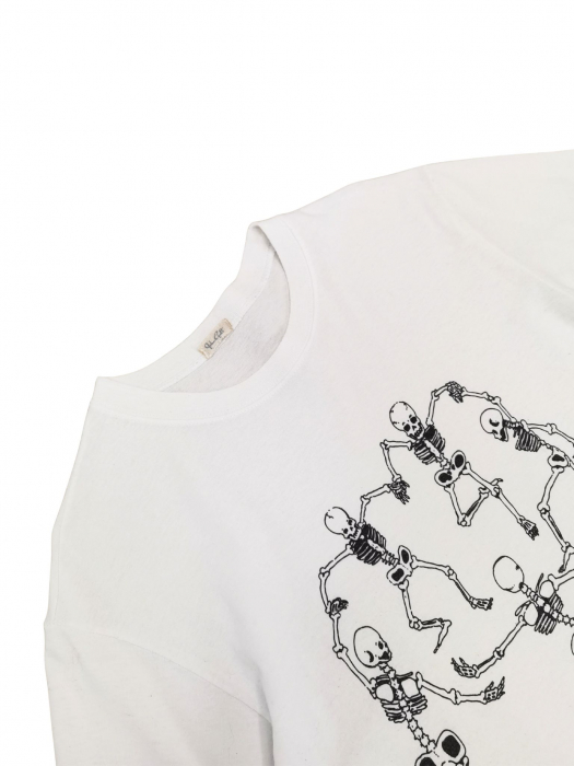 Tricou alb Retro Femei-L [3]