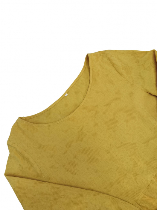 Bluza galbena Retro Femei-L [3]