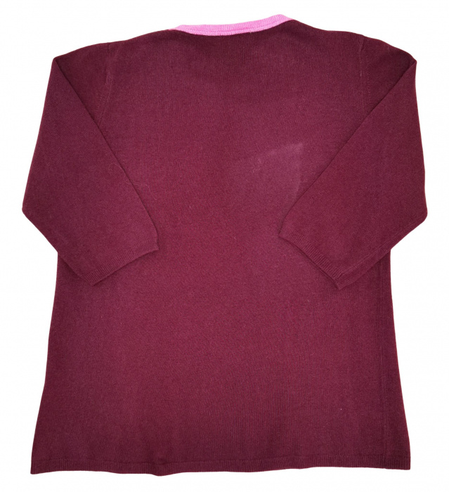 Pulover lana merino Retro Femei-L [2]