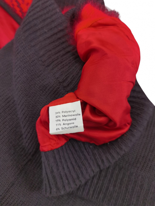 Cardigan lana merino si angora Femei-XL [4]