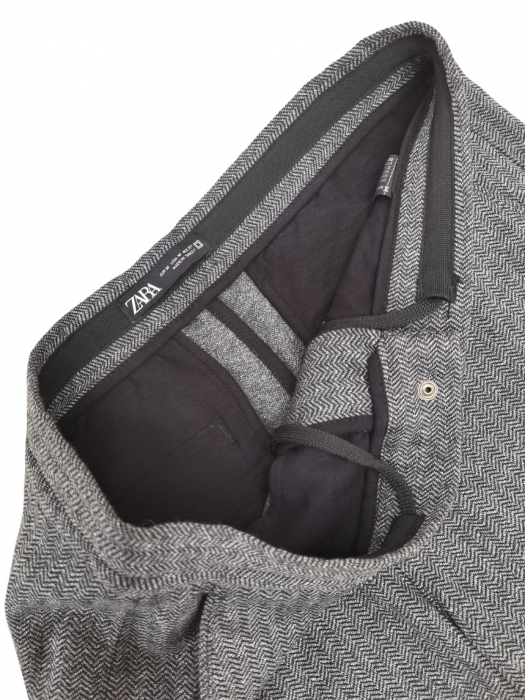 Pantaloni gri Zara Femei-M [3]