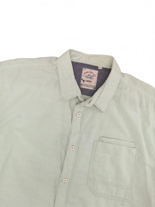 Camasa verde Eagle denim Brabati-XXL [3]