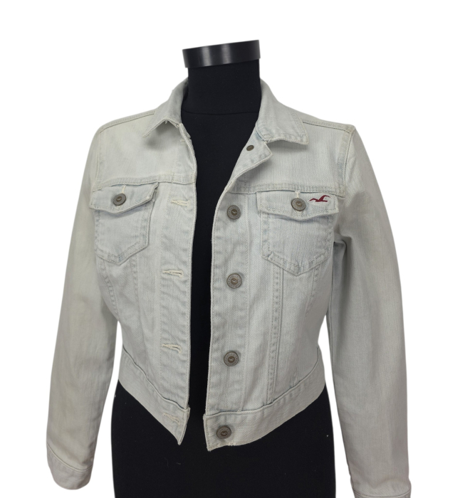 Geaca denim Hollister Femei-XS [3]