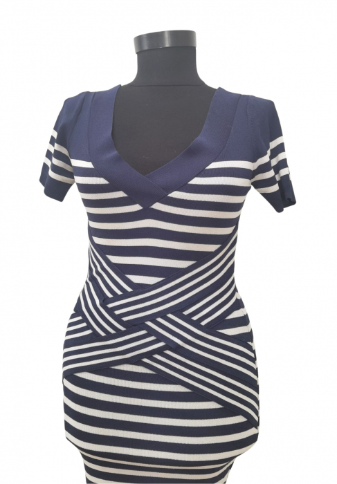 Rochie cu dungi Morgan Femei-XS [3]