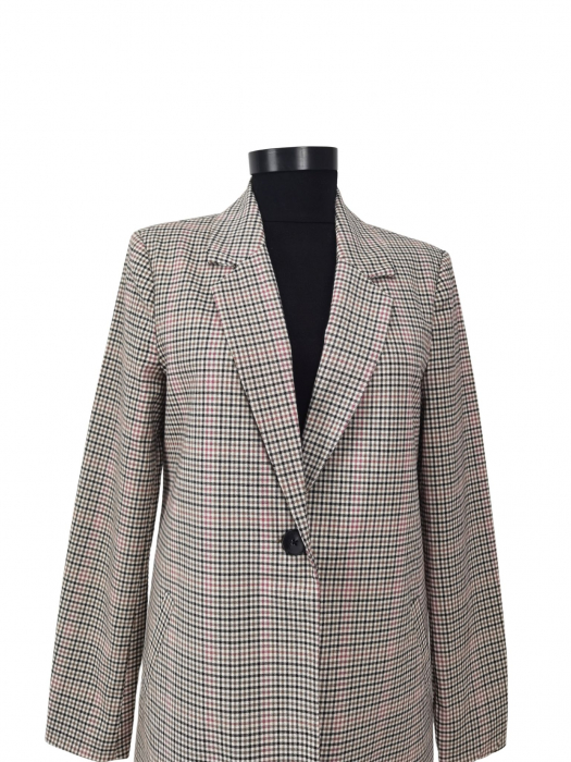Palton in carouri Vero Moda Femei-S [3]