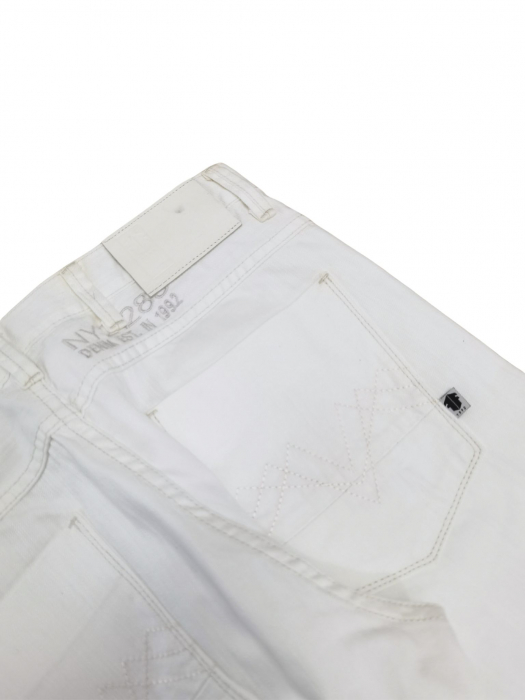 Blugi albi Fishbone Barbati-L [4]