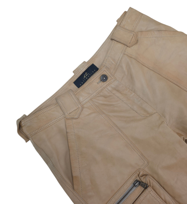 Pantaloni piele Retro Femei-M [4]
