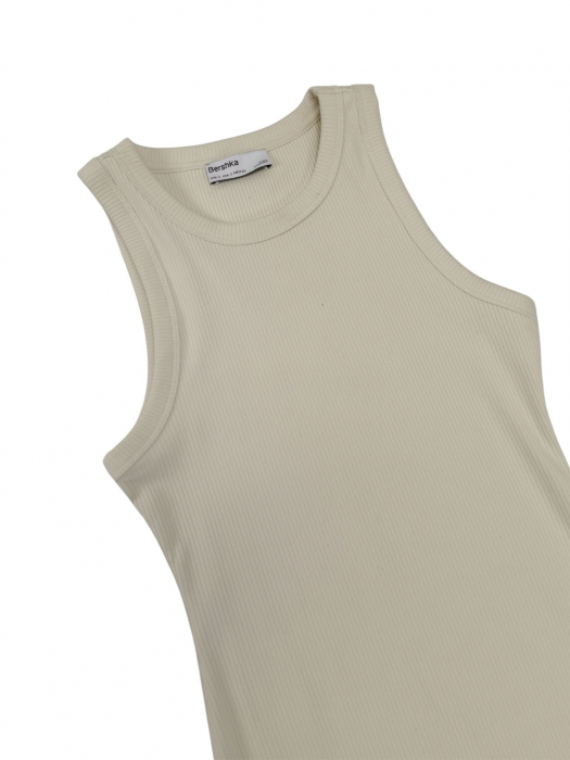 Rochie bej Bershka Femei-S [3]