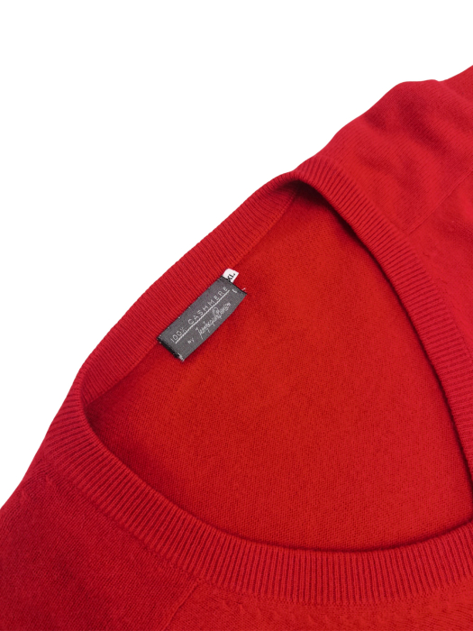 Pulover rosu casmir Barbati-XL [3]