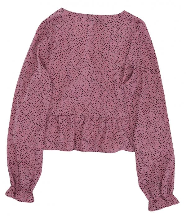 Bluza roz cu imprimeu Femei-S [2]