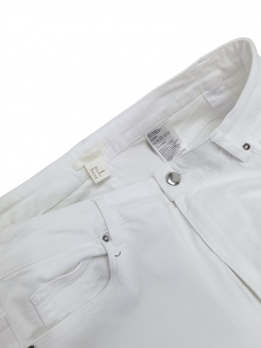 Blugi albi H&M Femei-XL [3]