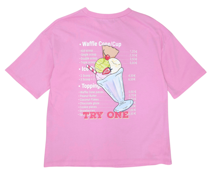 Tricou roz Tezenis Femei-S [2]