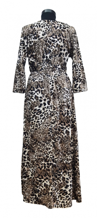 Rochie catifea animal print Femei-S [2]