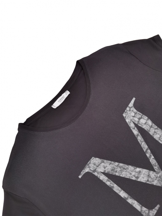 Tricou gri MANGO Femei-S [3]