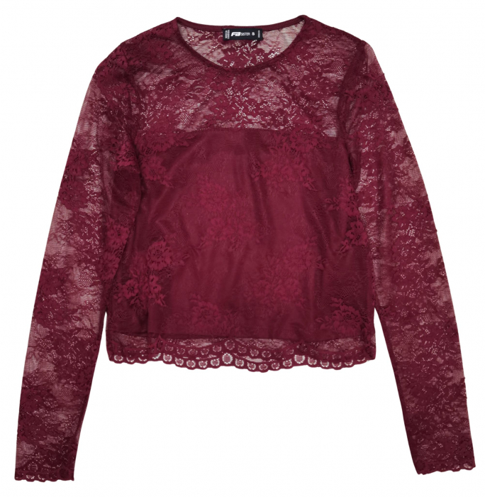 Bluza dantela Fbsister Femei-S [1]