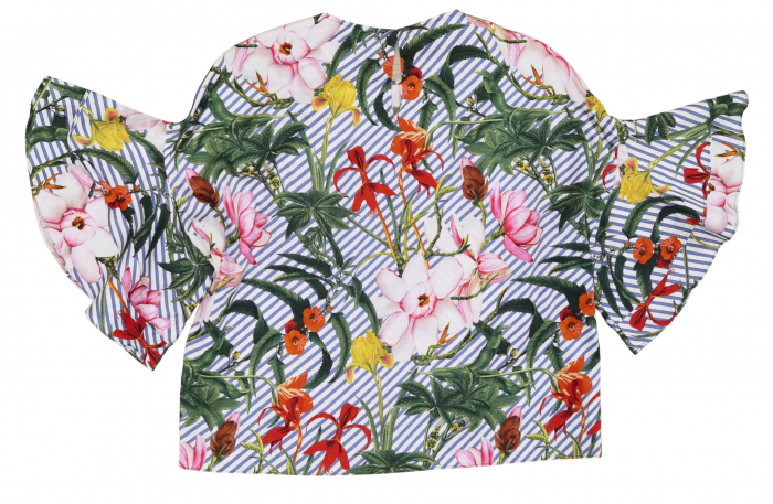 Tricou inflorat Zara Femei-S [2]