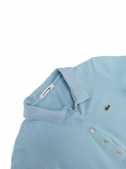 Tricou albastru Lacoste Femei-S [3]