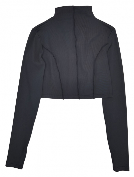 Bluza crop neagra Femei-L [1]