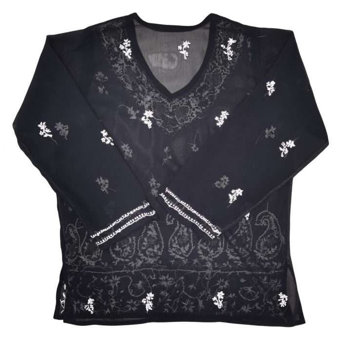 Bluza cu broderie Retro Femei-M [2]