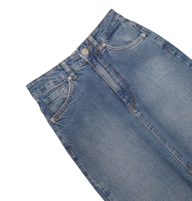 Fusta denim Pull&Bear Femei-XS [3]
