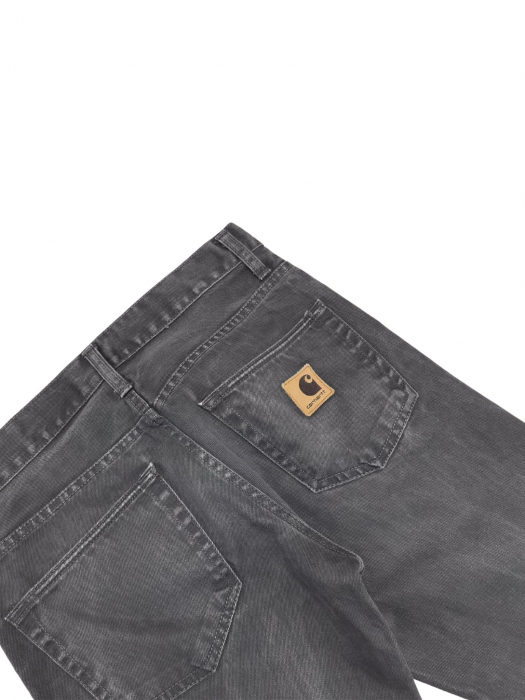 Blugi gri Carhartt Barbati-S [4]