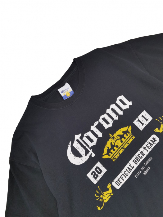 Tricou negru Corona Barbati-L [3]