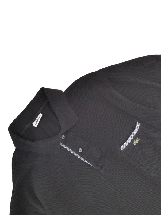Tricou negru Lacoste Barbati-XXL [3]