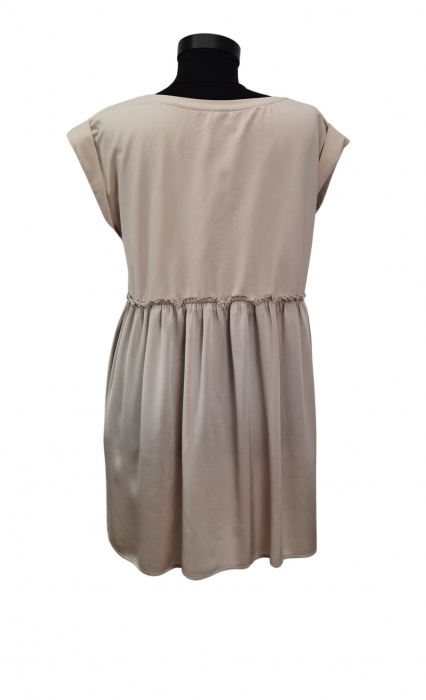 Rochie bej Retro Femei-M [3]