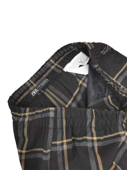Pantaloni in carouri Zara Femei-M [3]