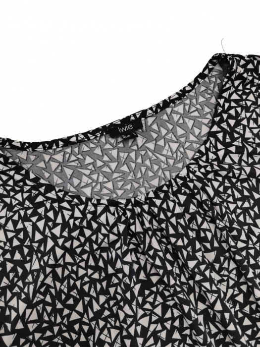 Maiou negru Retro Femei-L [3]