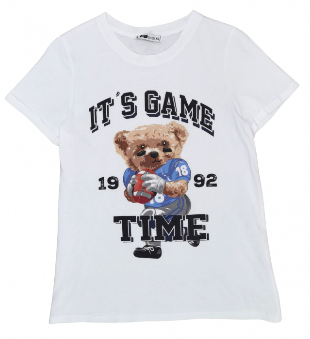 Tricou alb FBsister Femei-XS [1]