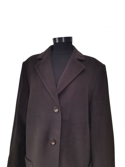 Palton angora si lana merino Femei-XL [3]