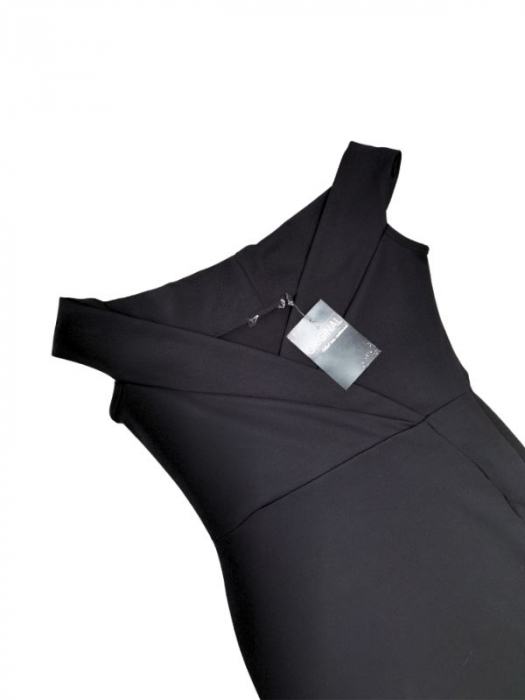 Rochie neagra decupata Femei-S [1]