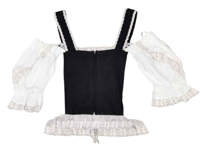 Bluza bumbac Vintage Femei-S [2]