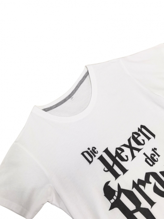 Tricou alb Retro Femei-S [3]