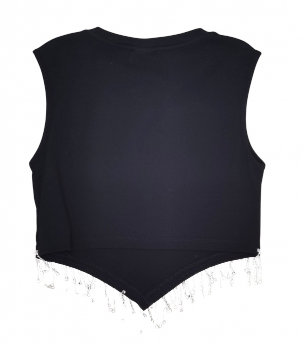 Maiou negru Retro Femei-S [2]
