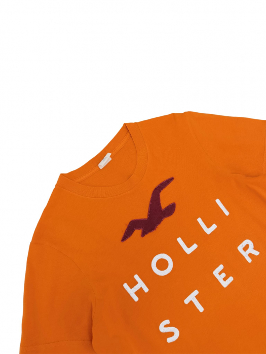 Tricou portocaliu Hollister Barbati-M [3]